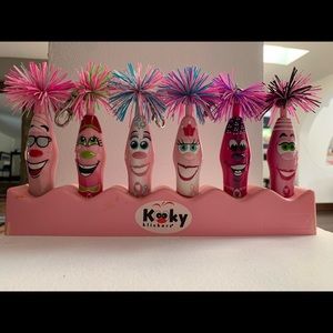 Set of 6 Breast Cancer Awareness Kooky Pens